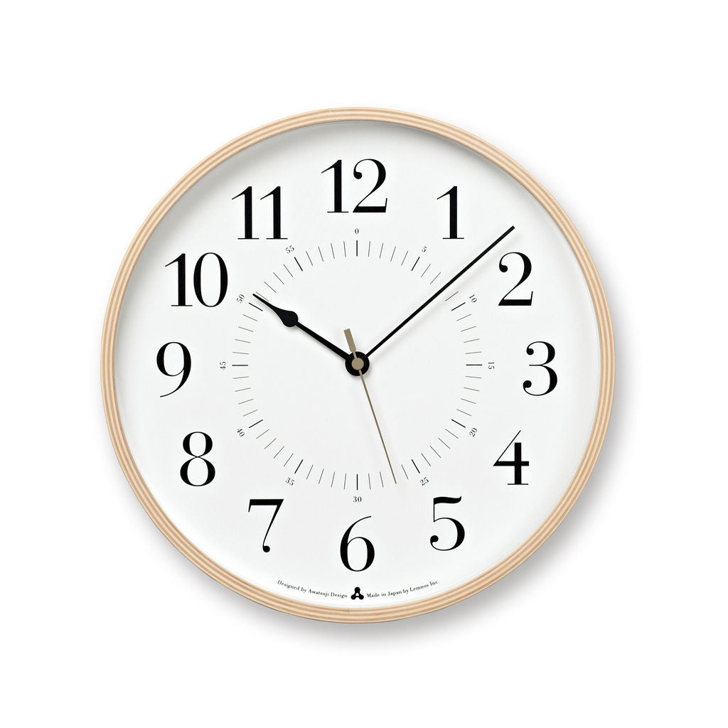 TOKI - WH Clock by Lemnos