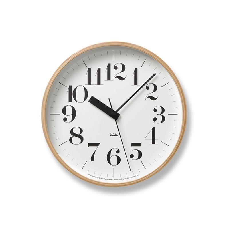 RIKI M Clock by Lemnos