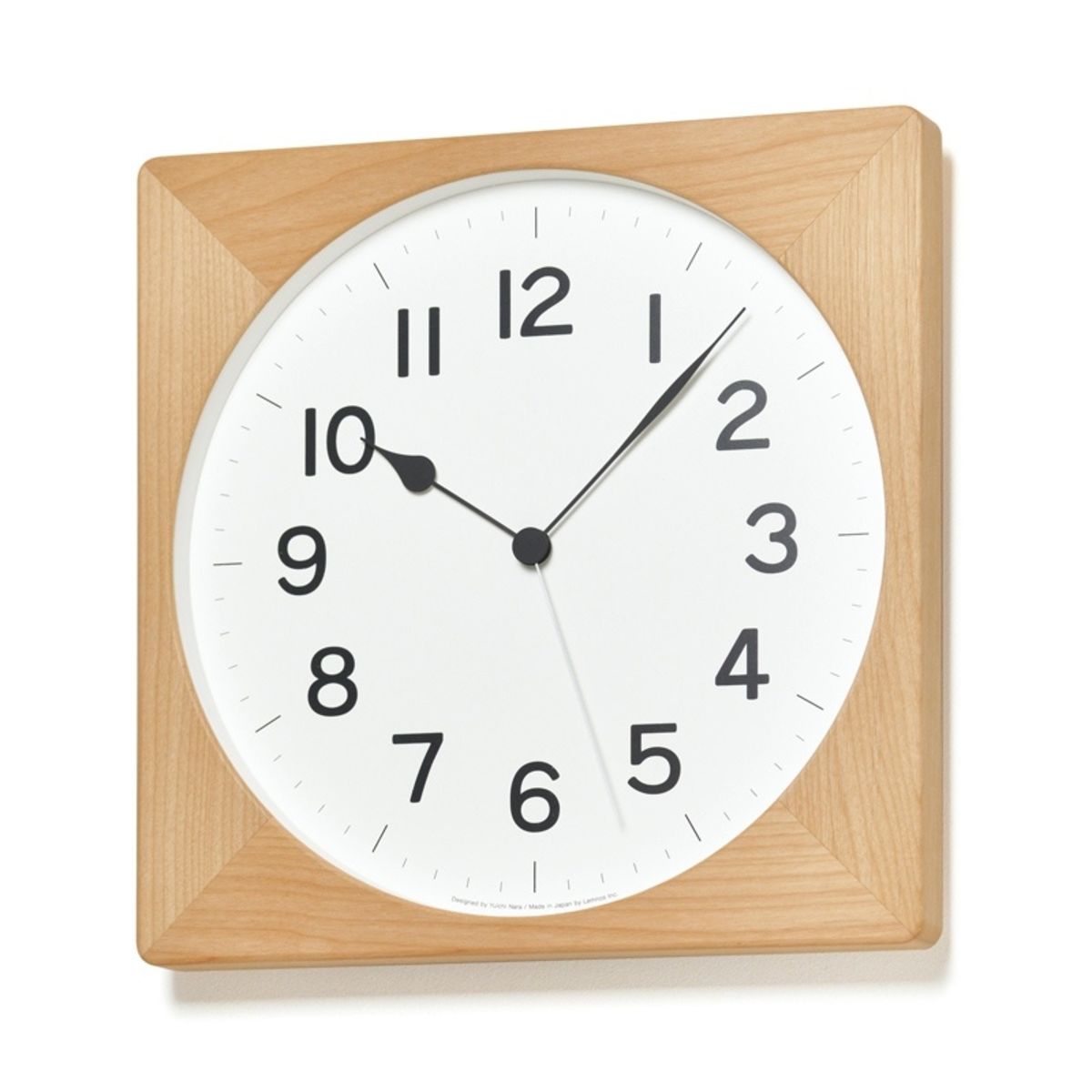 ROOT Square - NT Clock by Lemnos