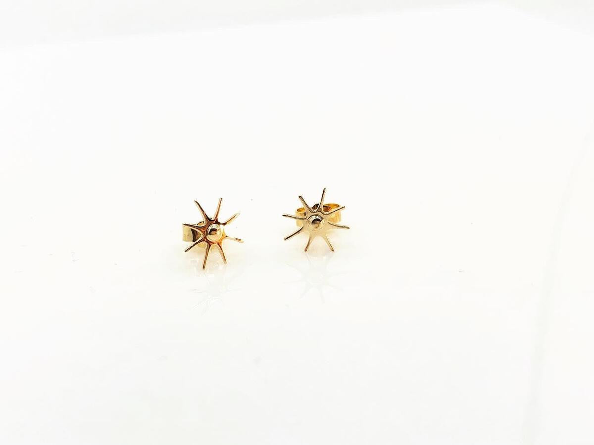 Sun Gold Earrings by Kohn Trading Co.