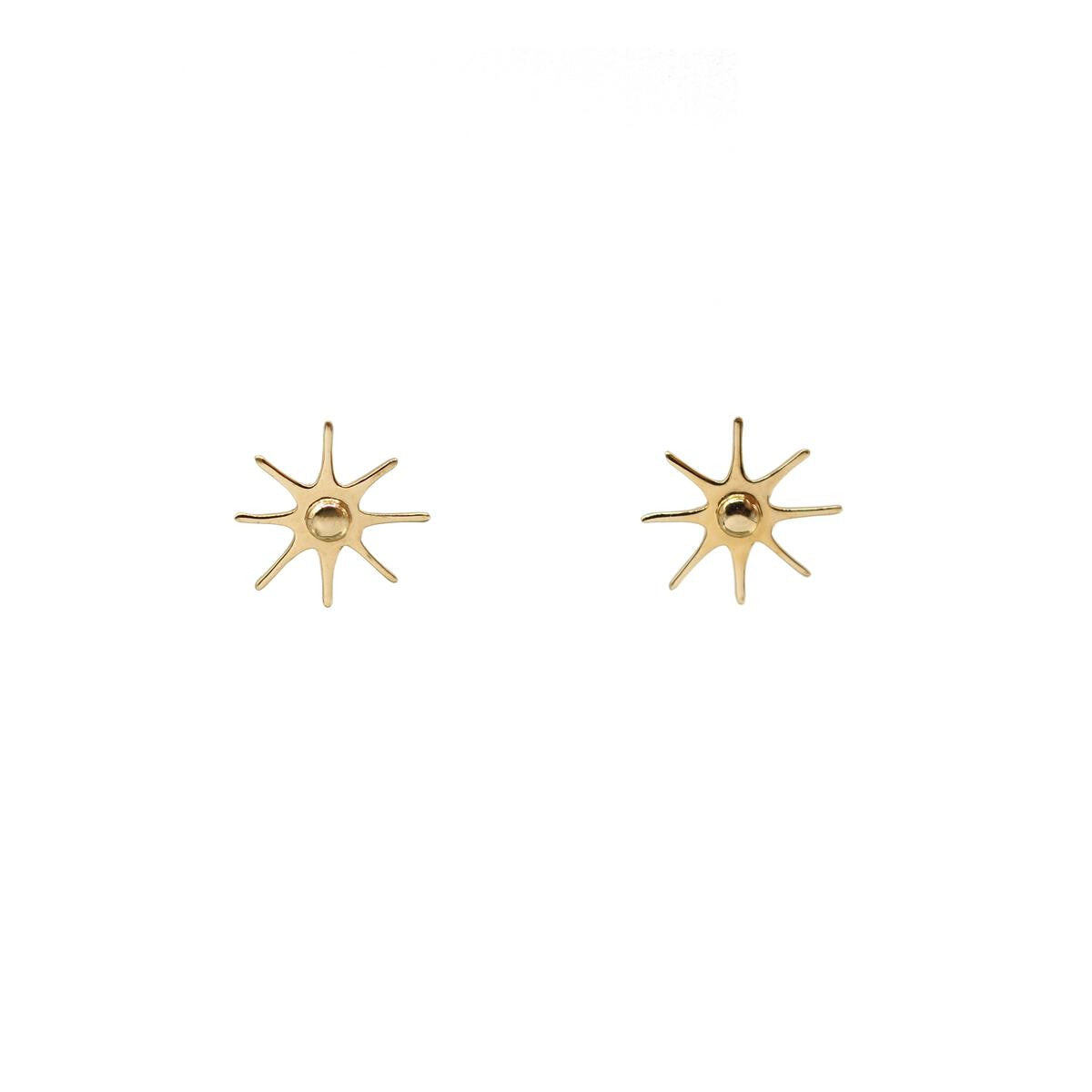 Sun Gold Earrings by Kohn Trading Co.