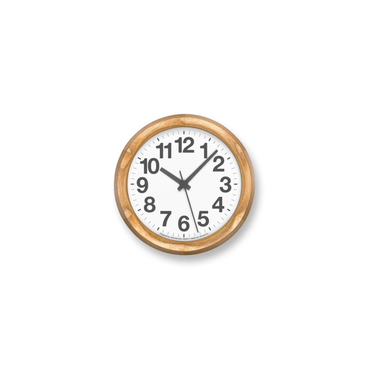Clock A Small - Natural by Lemnos