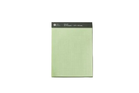 Craft Design Technology A6 Notepad (Dark Green)