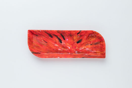 buøy Leaf Pen Tray Red