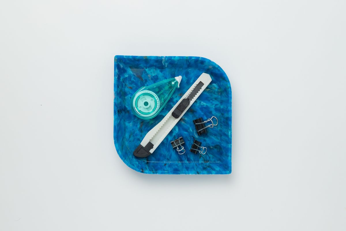 buøy Leaf Tray Blue