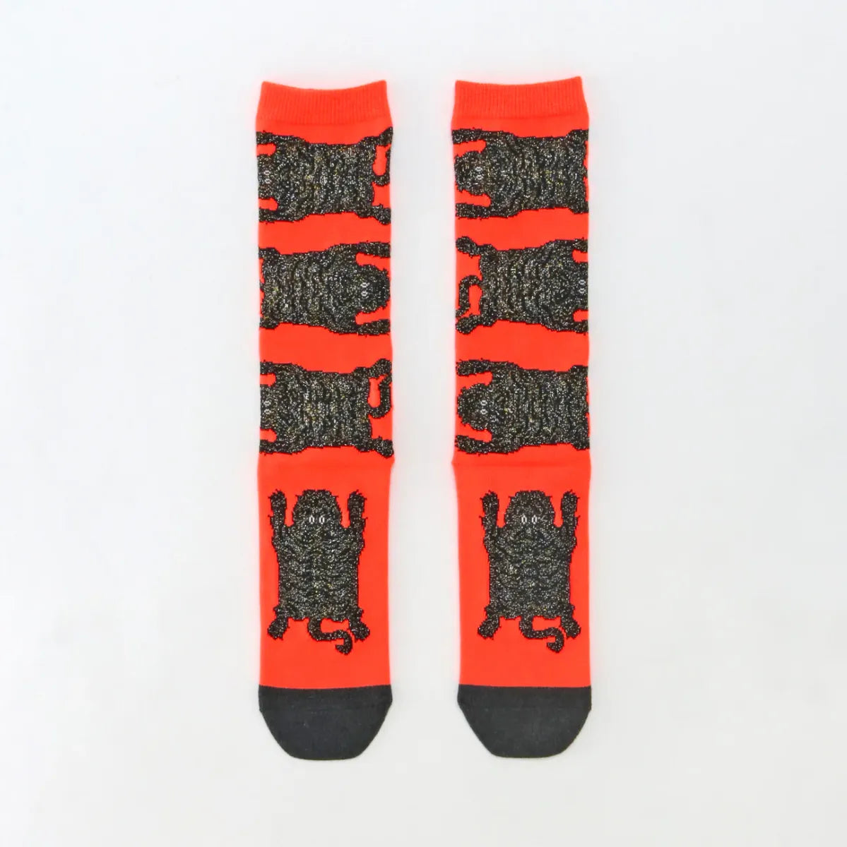HOiSUM Shin Tiger Socks - Orange