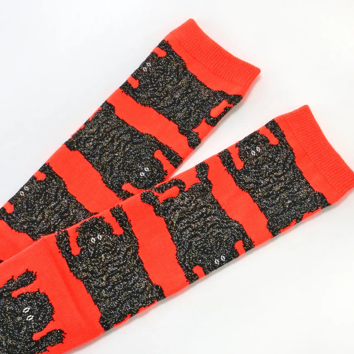 HOiSUM Shin Tiger Socks - Orange