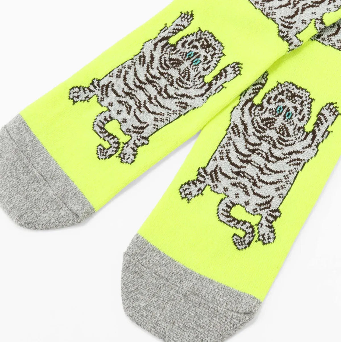 HOiSUM Shin Tiger Socks - Yellow