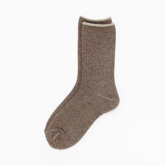 HOiSUM Asamerry Air Crisp Pile Socks - Brown