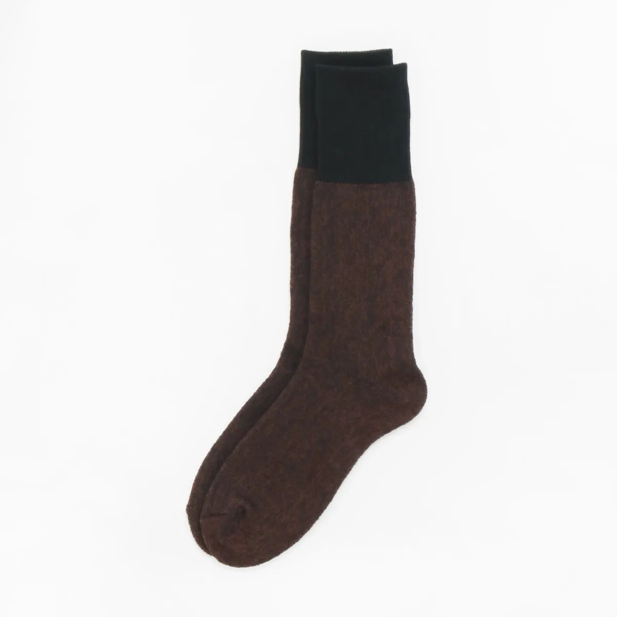 HOiSUM Asamerry Chunky Pile Socks - Brown