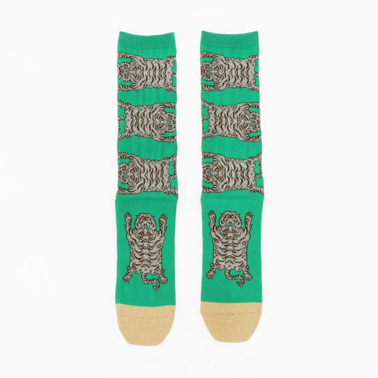 HOiSUM New Shin Tiger Socks - Green
