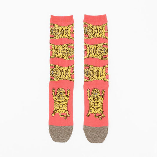 HOiSUM New Shin Tiger Socks - Orange