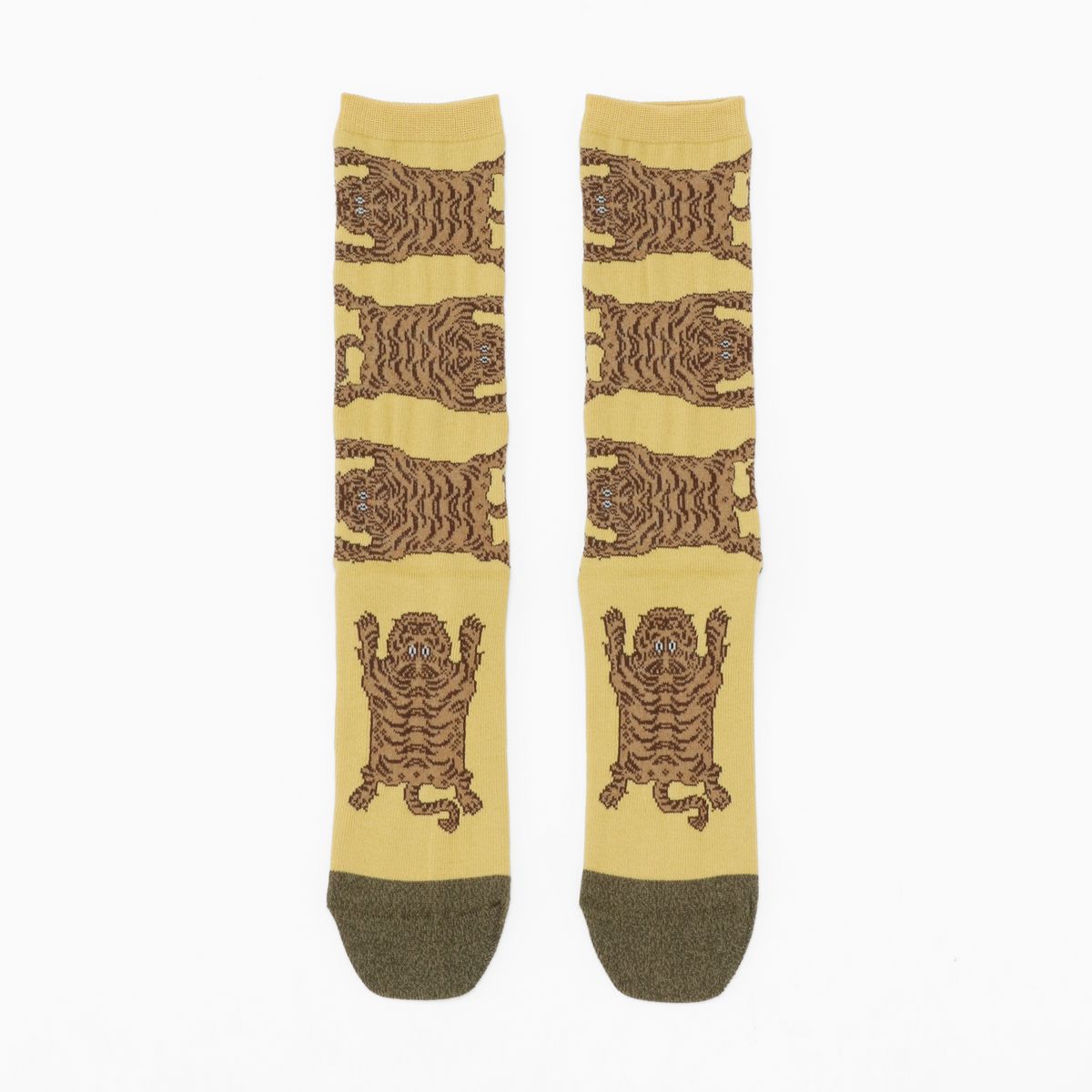 HOiSUM New Shin Tiger Socks - Yellow