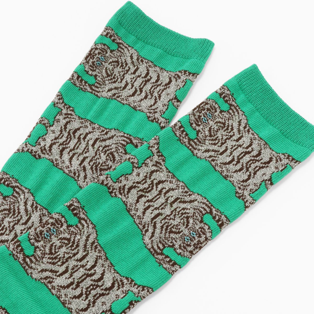 HOiSUM New Shin Tiger Socks - Green