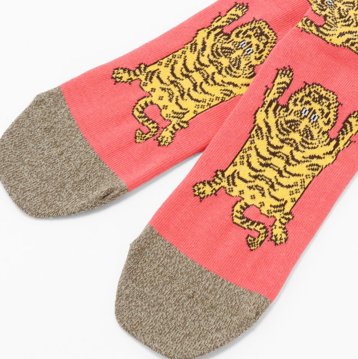 HOiSUM New Shin Tiger Socks - Orange