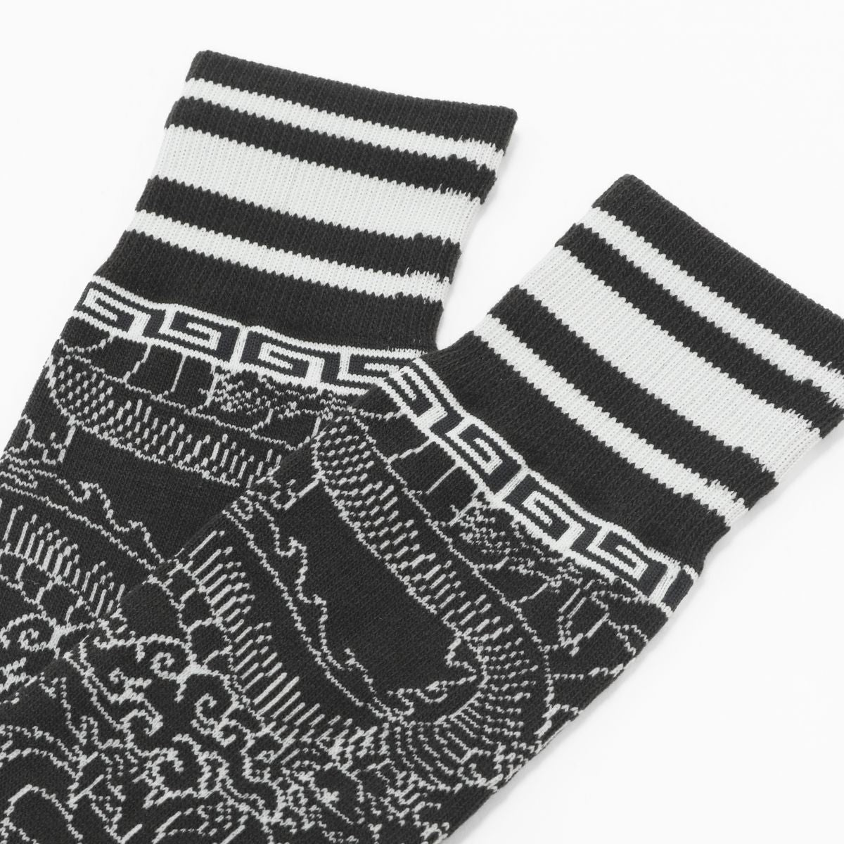 HOiSUM Dragon Socks - Black