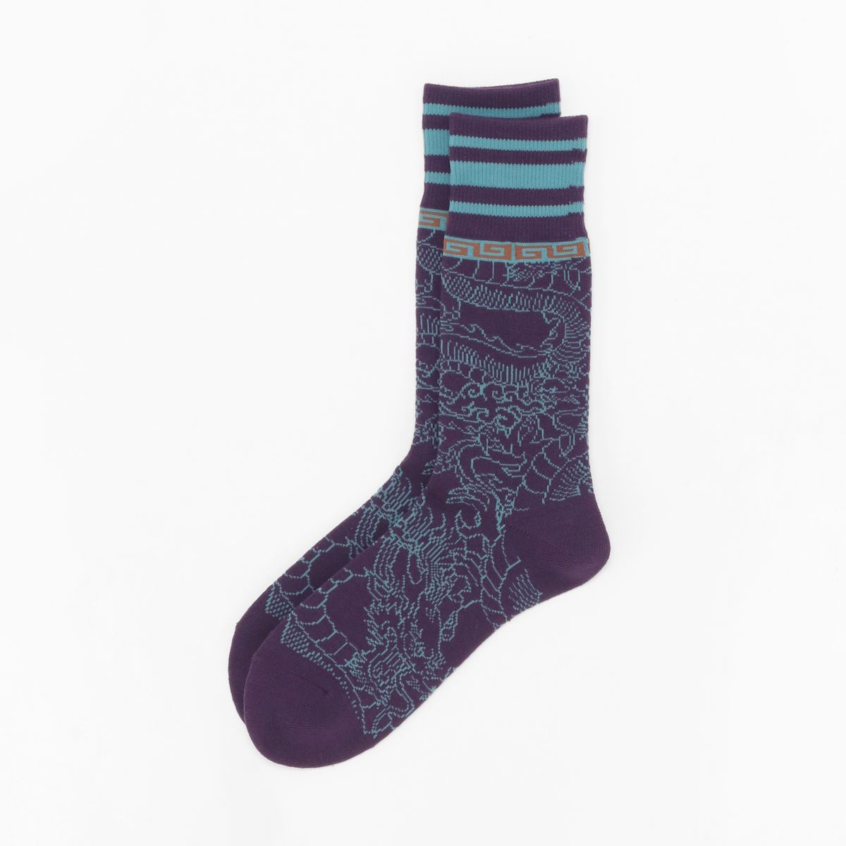 HOiSUM Dragon Socks - Purple