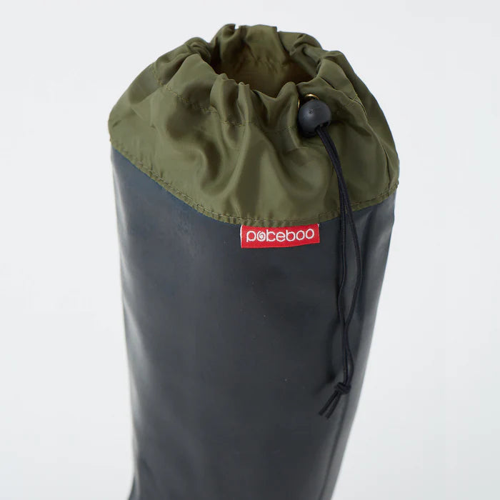 bag rain boots Pokeboo - Packable Rubber Rain Boots - Rugged Sole
