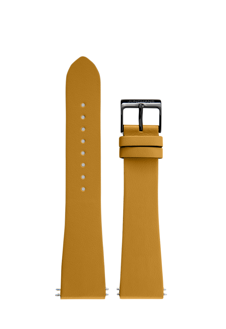 Junghans Cowhide Strap XS Curry, 22mm 420507012
