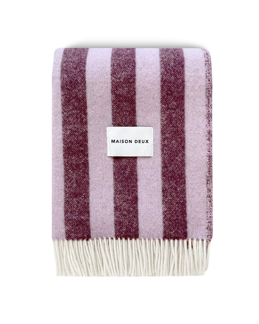 Blanket CANDY WRAP Lilac / Aubergine 4.25 x 6.5ft