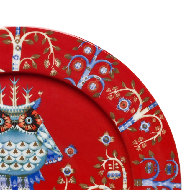 Taika Plate 27cm 10.63" Red