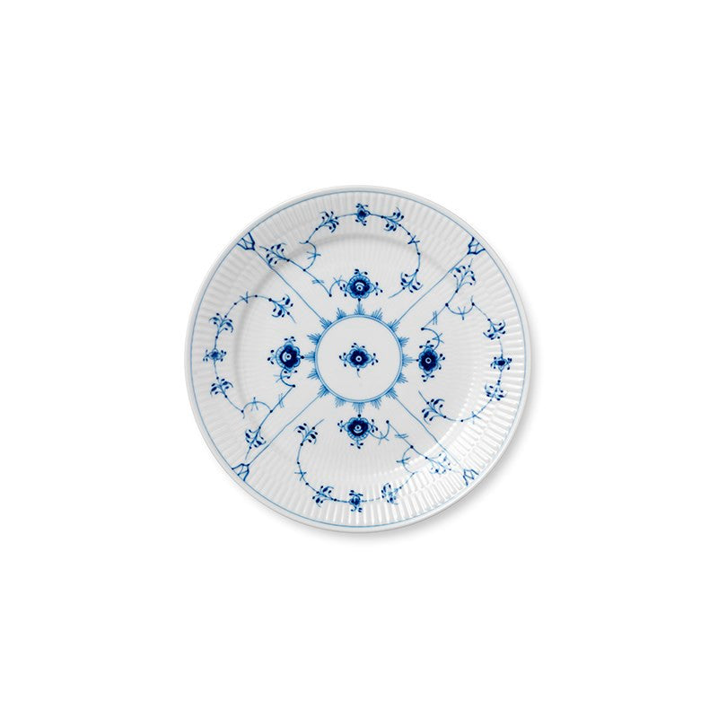 Royal Copenhagen Blue Fluted Plain 9.75" Luncheon Plate