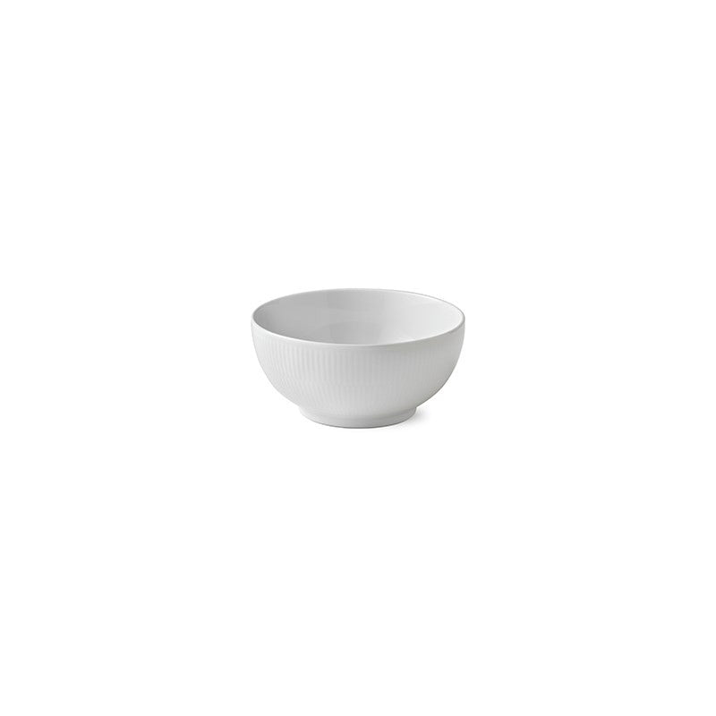 Royal Copenhagen White Fluted Bowl 7 in, 1 qt