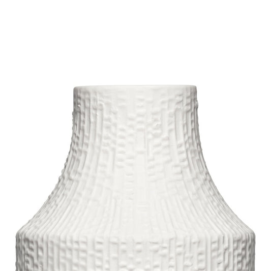 Iittala Ultima Thule Ceramic Vase 82X97mm 3.2x3.8" White