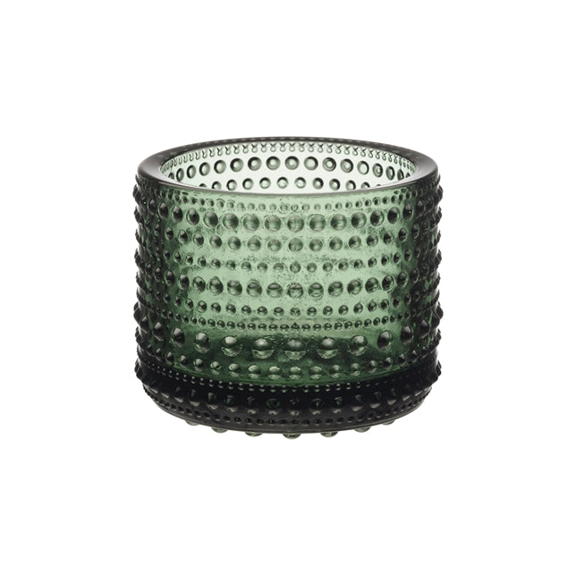 Kastehelmi Tealight Candleholder 64mm 2.52" Pine Green