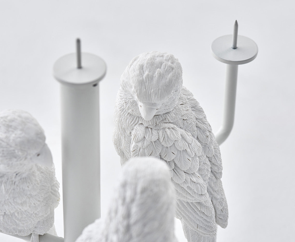 Parrot X CANDLE HOLDER - 4 Parrots by Haoshi Design