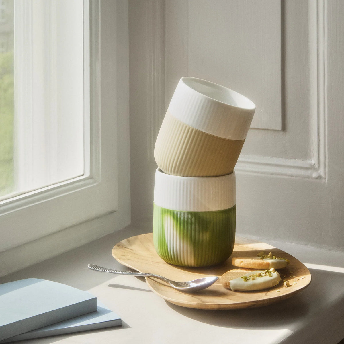 ROYAL COPENHAGEN CONTRAST MUG MARBLE SAND 11OZ