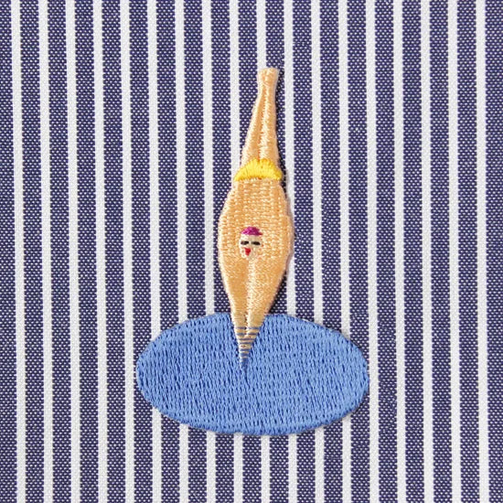 Diving Patch Embroidery Handkerchief