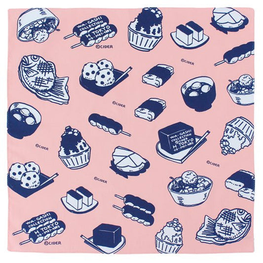 WAGASHI Handkerchief / Pink