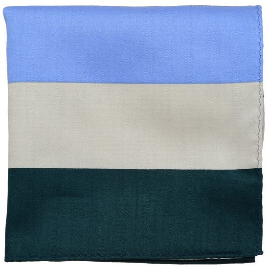 tricolor border / green blue