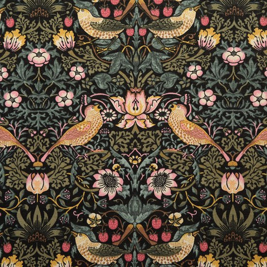 William Morris_STRABERRY THIEF / black