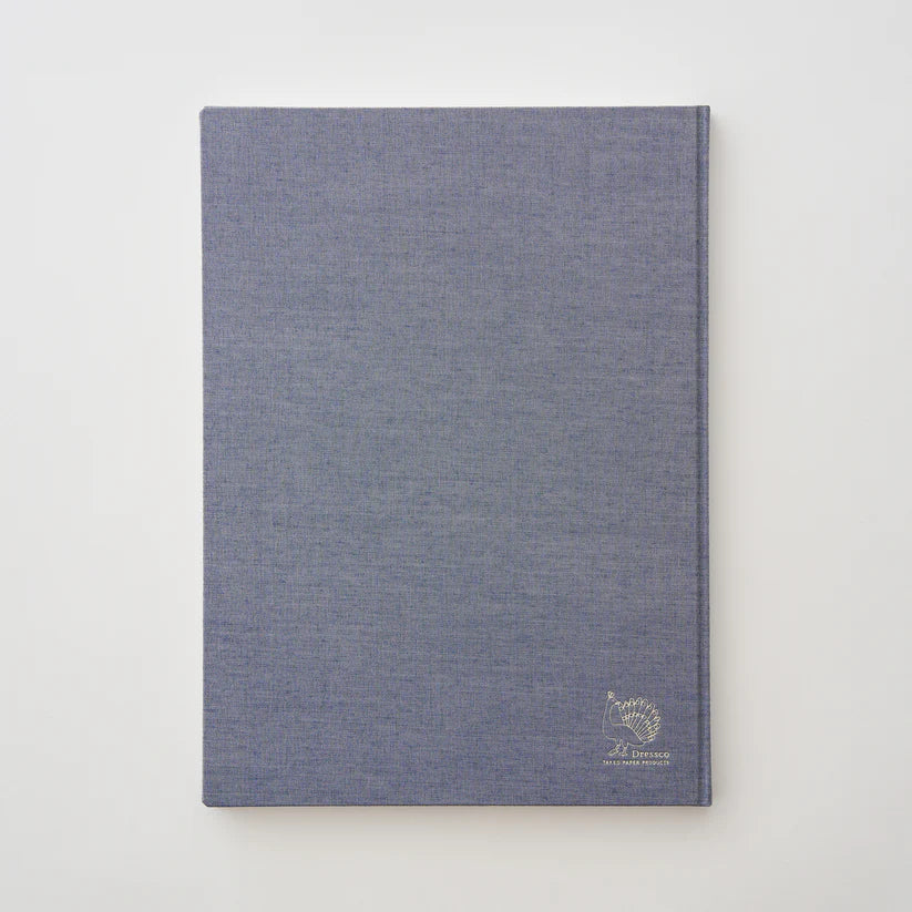Cloth Notebook Conqueror Wove High White Lavender Grey