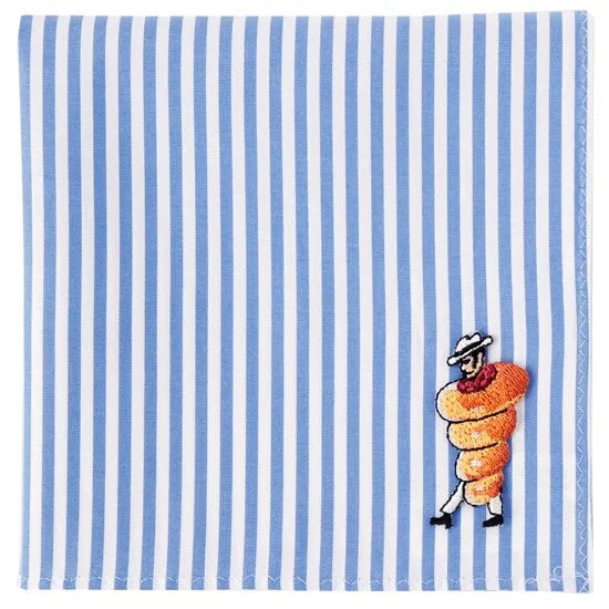 Don Coroneone embroidered handkerchief