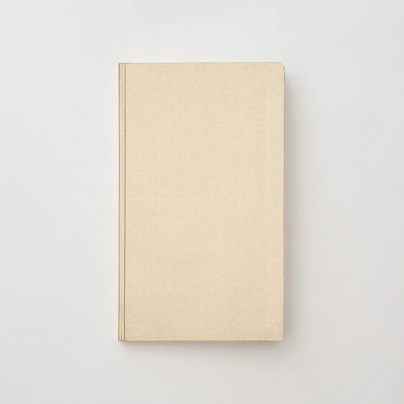 Paper Notebook (96 pages) Bank Paper Champagne Gold