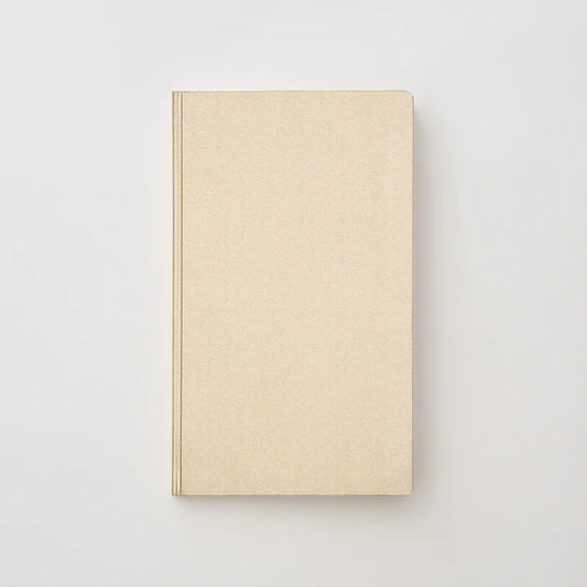 Paper Notebook (96 pages) Bank Paper Champagne Gold