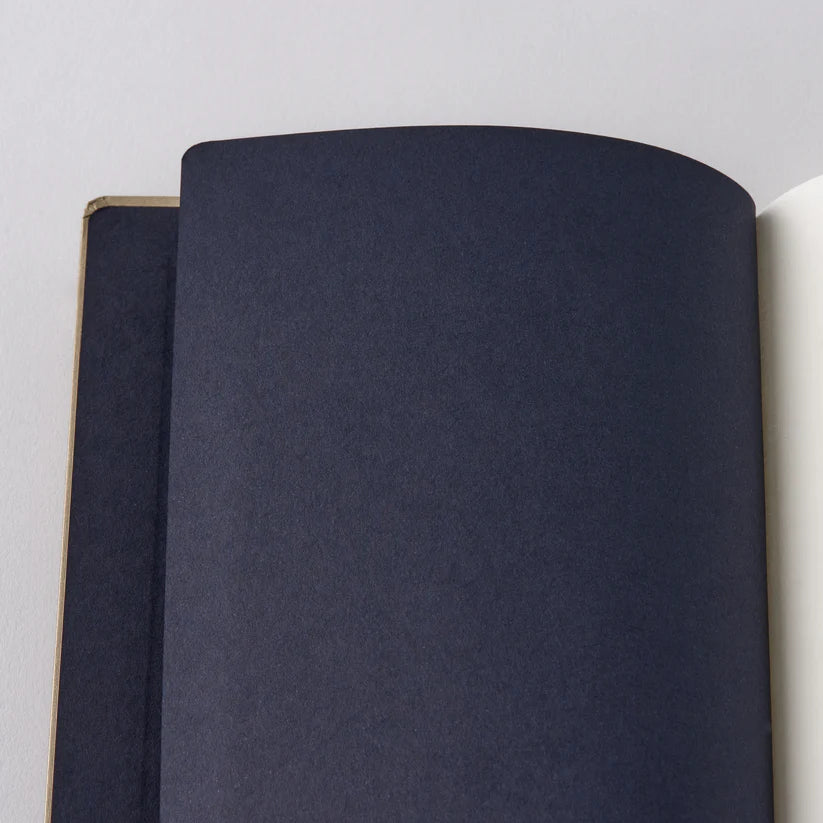 Paper Notebook (96 pages) Bank Paper Champagne Gold