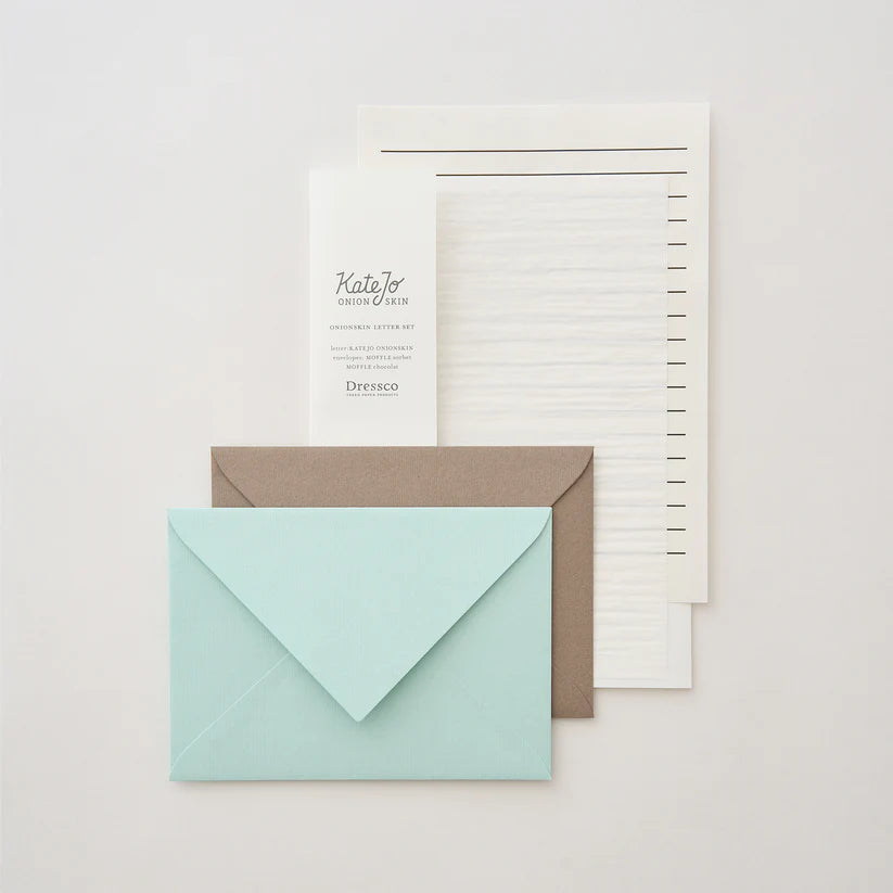 Onionskin Letter Set- Onionskin White
