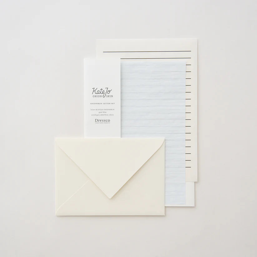 Onionskin Letter Set- Onionskin Pale Blue