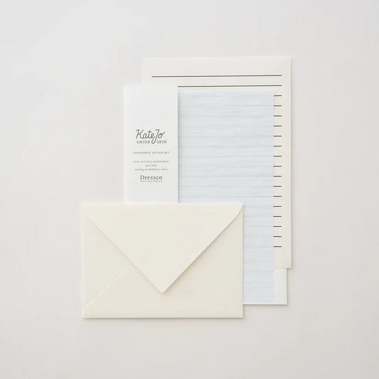 Onionskin Letter Set- Onionskin Pale Blue