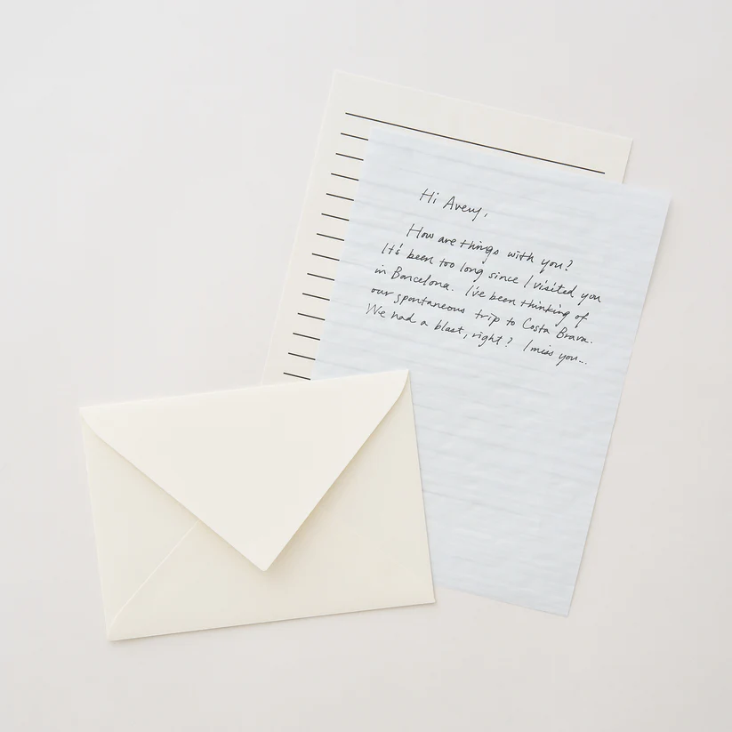 Onionskin Letter Set- Onionskin Pale Blue