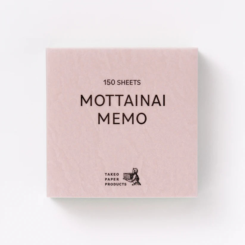 MOTTAINAI MEMO -15 by Takeo Paper