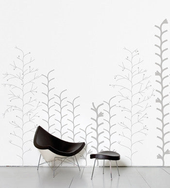 DOMESTIC WALL STICKER- GRAPHIC PLANT design by Ich Kar