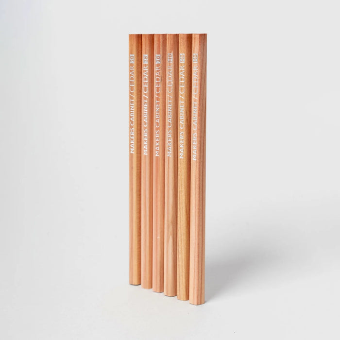 Makers Cabinet - 2B Pencil Refills for Ferrule - Pack of Six