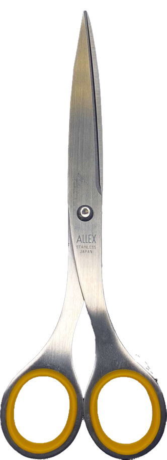 Allex Yellow Scissors Stainless Steel / Rubber