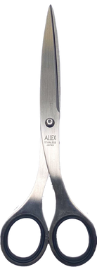 Allex Black Scissors Stainless Steel / Rubber