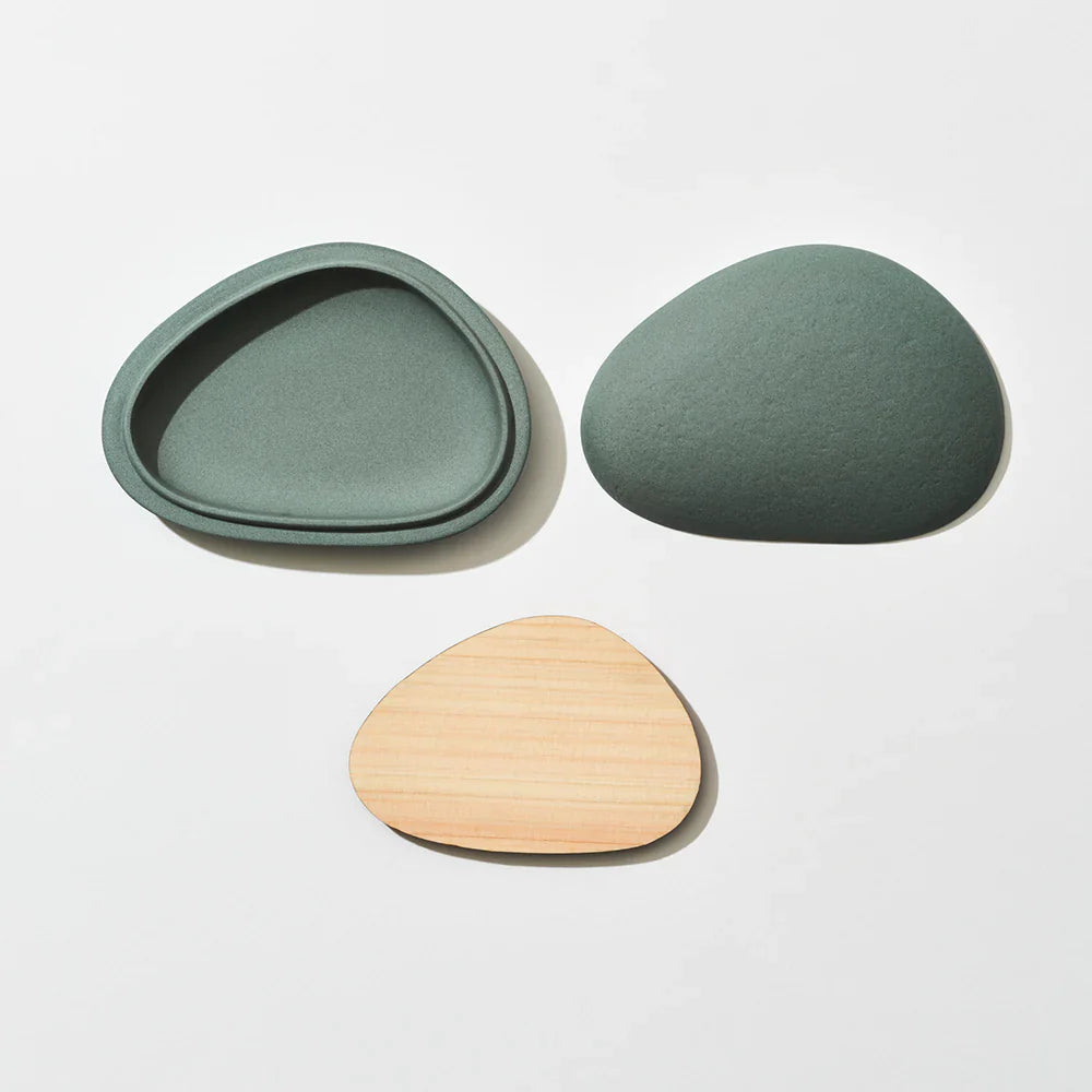 Kohgou Hinoki Plate Diffuser Green 98170 by elemense